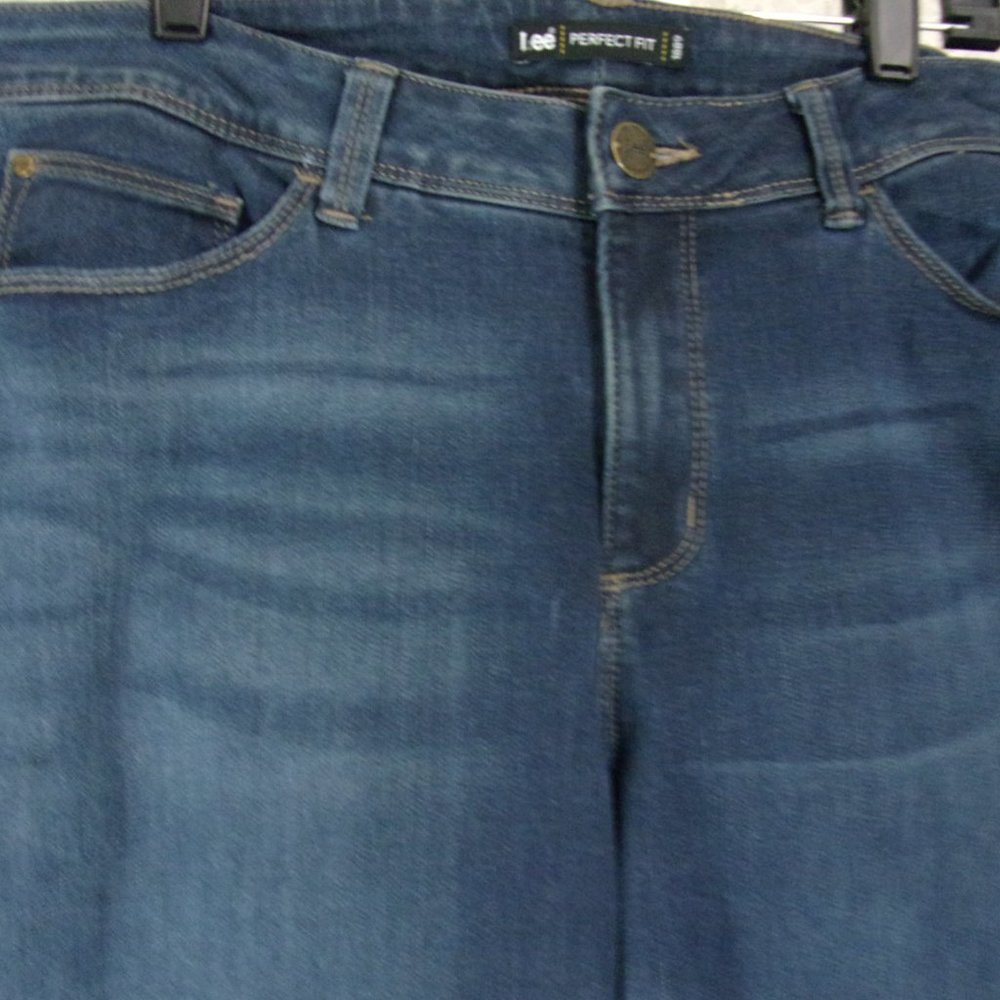 Lee Jeans Perfect Fit Denim Blue Size 14M